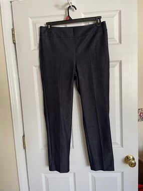 Talbots Chatham  Straight-Leg Pull-On Pants in Dark navy